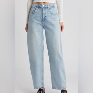 Frame Denim Light Blue barrel jeans 30